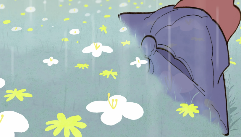 Chevalier aux fleurs